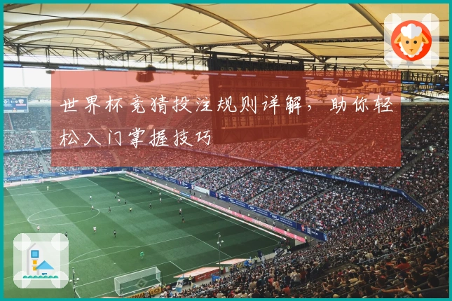 世界杯竞猜投注规则详解，助你轻松入门掌握技巧